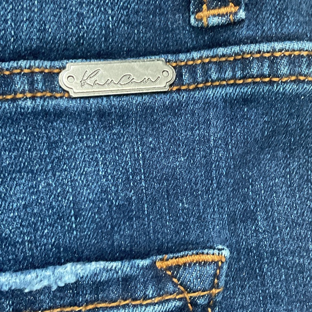 Kancan Blue Denim Jeans with Signature Detail